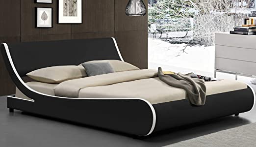 Amazon.com: Amolife Modern King Platform Bed Frame with Adjustable .