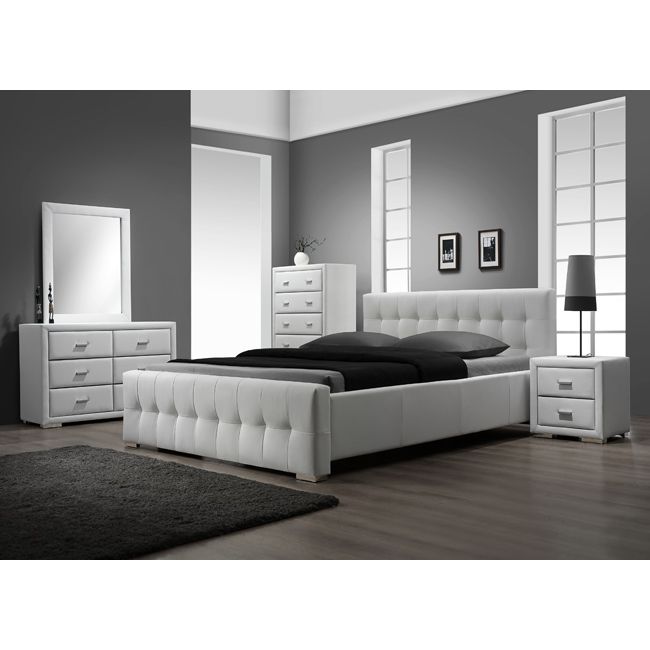 Modern King Bedroom Sets White | Modern king bedroom sets, Bedroom .