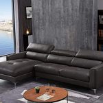 Amazon.com: FUNRELAX Sofa Sectional Corner Sofa Set Modern Leather .