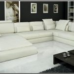 Modern Italian Leather Sectional Sofa CP-16