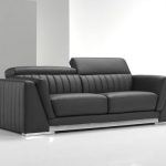 Get a contemporary look with modern leather sofa recliner modern .