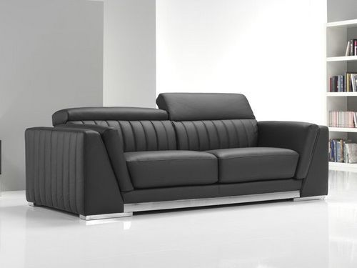 Get a contemporary look with modern leather sofa recliner modern .