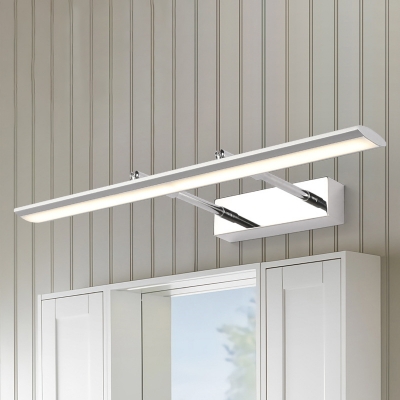 Adjustable Light Modern Bathroom Vanity Light with Swivel Lamp .