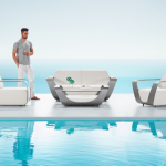 2-Seater Outdoor Lounge Set | Higold Pininfarina | OROA Furnitu