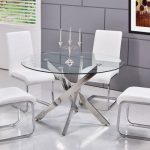 Cady Modern Glass Top Table S