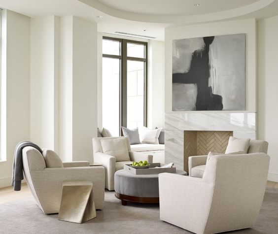 Savvy Favorites: Swivel Accent Chairs For A Modern Living Room .
