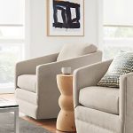 Ford Swivel Chair in Tatum Fabric - Swivel Chairs - Modern Living .