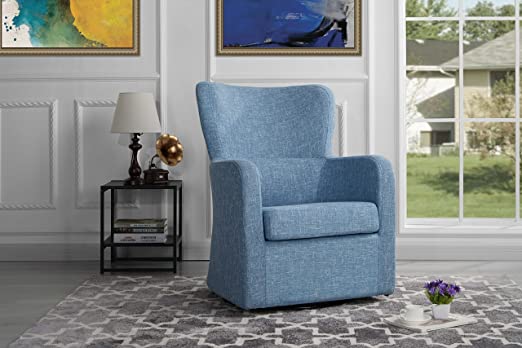 Amazon.com: Modern Swivel Armchair, Rotating Accent Chair for .