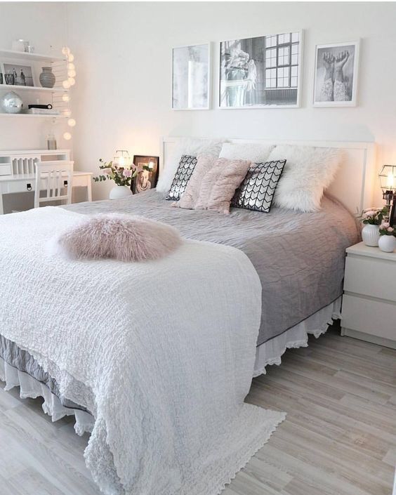 54 Awesome Decoration Ideas to Make Your Bedroom Cozy and Warm .