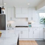 Modern White Kitchen Remodel — Shaeffer Design Bui