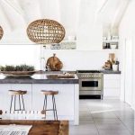 23 White Kitchens Without Wood Floors - Down Leah's La