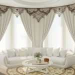40 Modern curtain design ideas for living room window 20