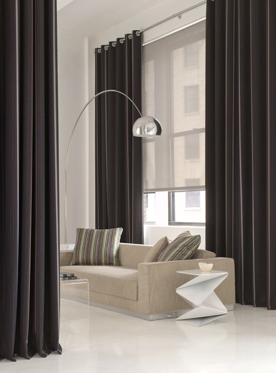 10 curtains we love | Window treatments living room, Living room .