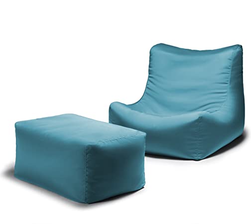 Amazon.com : Jaxx Ponce Outdoor Bean Bag Lounge Chair & Leon .