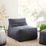 Channeled Outdoor Bean Bag Cha