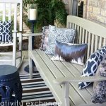 My Front Porch Transformed with Spray Paint... | Painted outdoor .