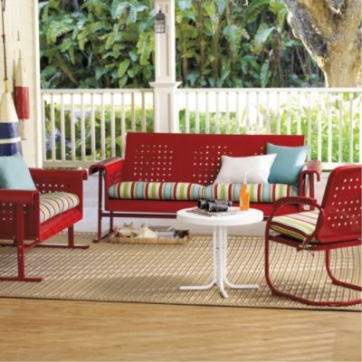 The Charm of Outdoor Front Porch  Furniture