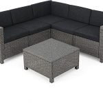 Amazon.com: Venice Outdoor Patio Furniture Wicker Sectional Sofa .