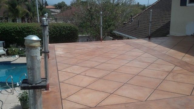 Ways to the best outdoor patio tiles over concrete for your home .