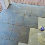 Leveling and Dry Fitting Tile In An Outdoor Area | Patio tiles .