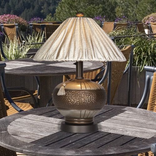 Décor your house with decorative outdoor table lamps for porches .