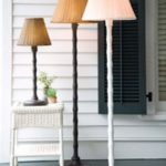 Lighting a Dark Corner of the Porch | Outdoor table lamps, Wicker .