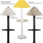 Patio Living Concepts 65697 Catalina Outdoor Floor Lamp and Table .