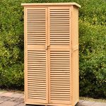 Amazon.com : TITIMO 63" Outdoor Garden Storage Shed - Wooden .