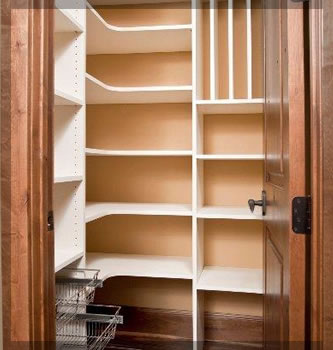 Kitchen Pantry Shelving Systems and Custom Pantry Storage .