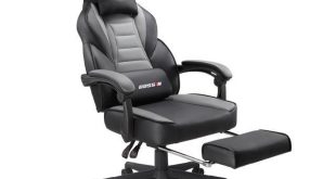 BOSSIN Racing Style Gaming Chair Computer Desk Chair with Footrest .