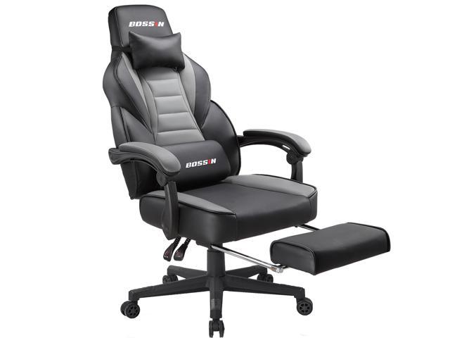 Pc Gaming Chair With Footrest