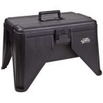 Plastic Step Stool With Storage | Plastic step stool, Tool box, Sto