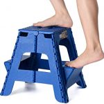 Amazon.com: Acko 2-in-1 Dual Purpose Folding Step Stool Two Step .