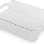 Amazon.com - BINO Stackable Rectangular Plastic Storage Organizer .