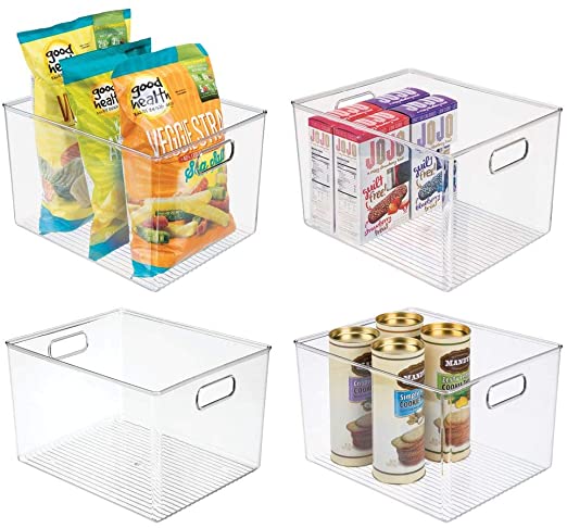 Amazon.com: mDesign Plastic Storage Organizer Container Bins .