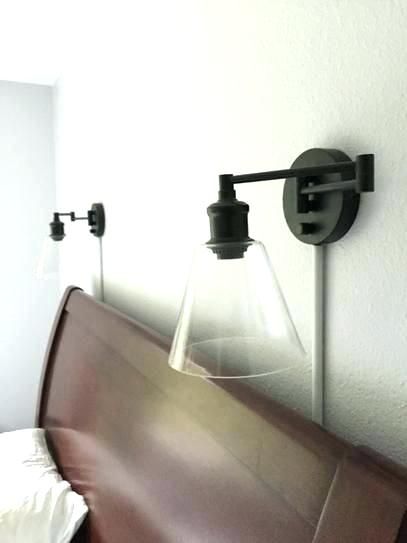 Plug In Wall Sconce With Cord Cover | Farmhouse wall sconces, Wall .