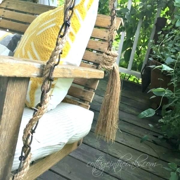 Porch Swings With Rope Hangers - https://www.otoseriilan.com in .
