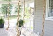 Porch Swings With Rope Hangers | Farmhouse porch swings, Porch .