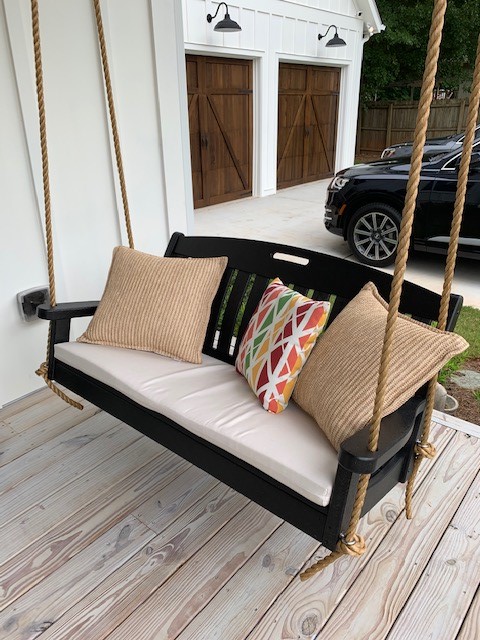 Porch Swings With Rope Hangers