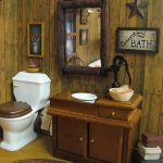 Dollhouse COUNTRY BATH Primitive | Primitive country bathrooms .