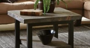 Wood Top Coffee Table Metal Legs - Ideas on Fot
