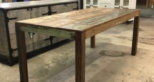 Reclaimed Wood Dining Table - Nadeau Mia