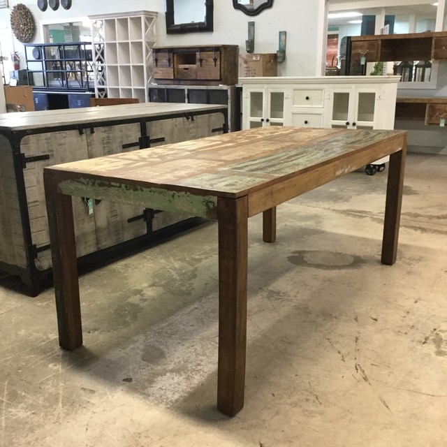Reclaimed Wood Dining Table - Nadeau Mia