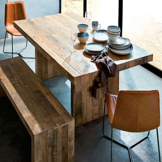 Emmerson® Reclaimed Wood Dining Table - Reclaimed Pi