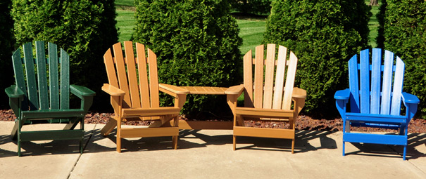 Cape Cod Recycled Plastic Adirondack Chair | Belson Outdoors