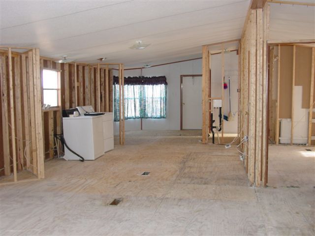 Removing Walls In A Mobile Home | Mobile Home Living | Remodeling .