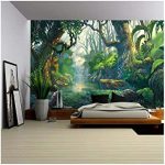 wall26 - Illustration - Fantasy Forest Background Illustration .