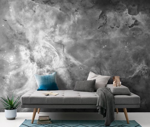 Cosmic Space Removable Wallpaper | Galaxy wall mural – Peel .