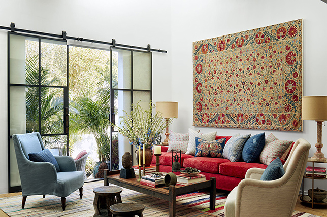 living-room-wall-decor-ideas-tapestry | Décor A