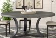 Elegant Round Dining Table Homelegance Dearborn Faux Marble Top .